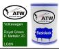 Preview: Volkswagen, Royal Green P. Metallic 2C, LC6N: 500ml Lackdose, von ATW Autoteile West.